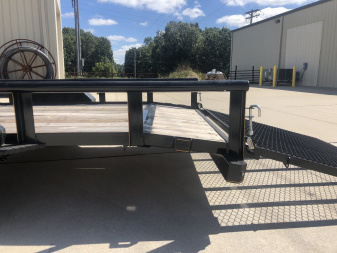 New 2024 ATV RAMP 77 x 14 PIPE TOP Utility Trailer