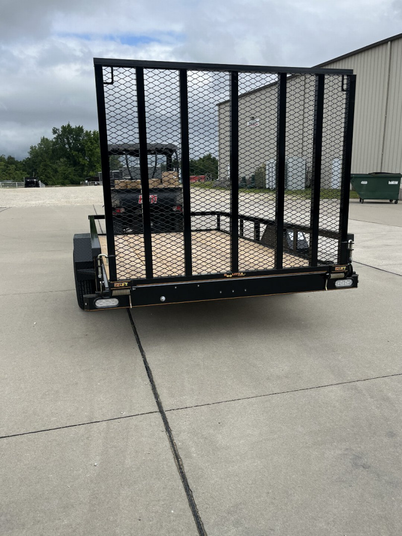 New 2024 DOOLITTLE TRAILERS 77 x 12 TUBE TOP Utility Trailer