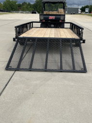 New 2024 DOOLITTLE TRAILERS 77 x 12 TUBE TOP Utility Trailer