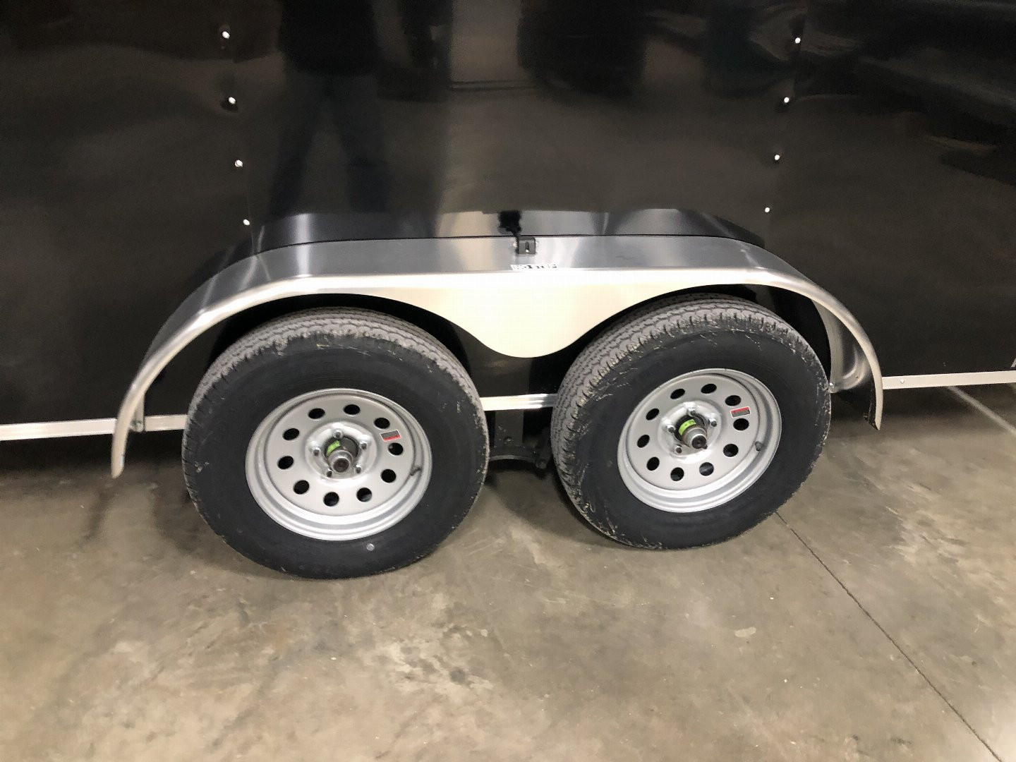 New 2023 BLACK 7 X 16 7K Cargo Trailer