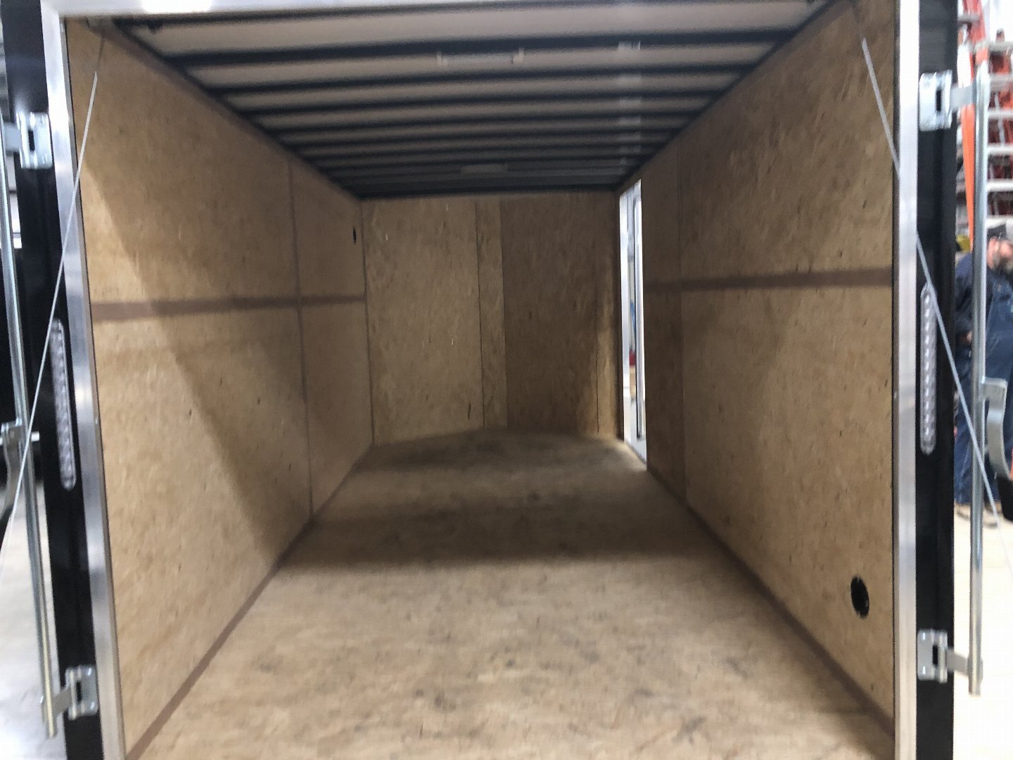 New 2023 BLACK 7 X 16 7K Cargo Trailer