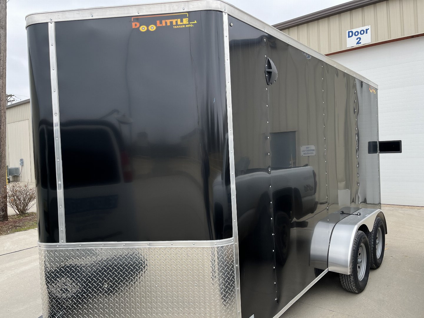 New 2024 Doolittle 7 X 14 Cargo Trailer W/Extended Roof Height