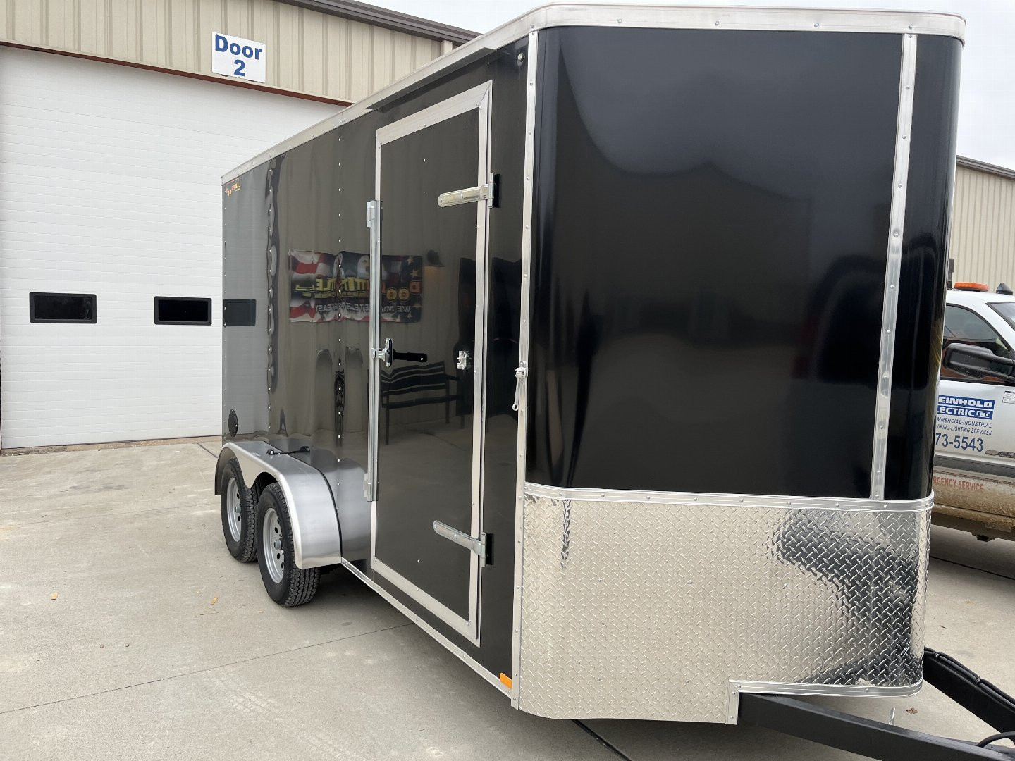 New 2024 Doolittle 7 X 14 Cargo Trailer W/Extended Roof Height