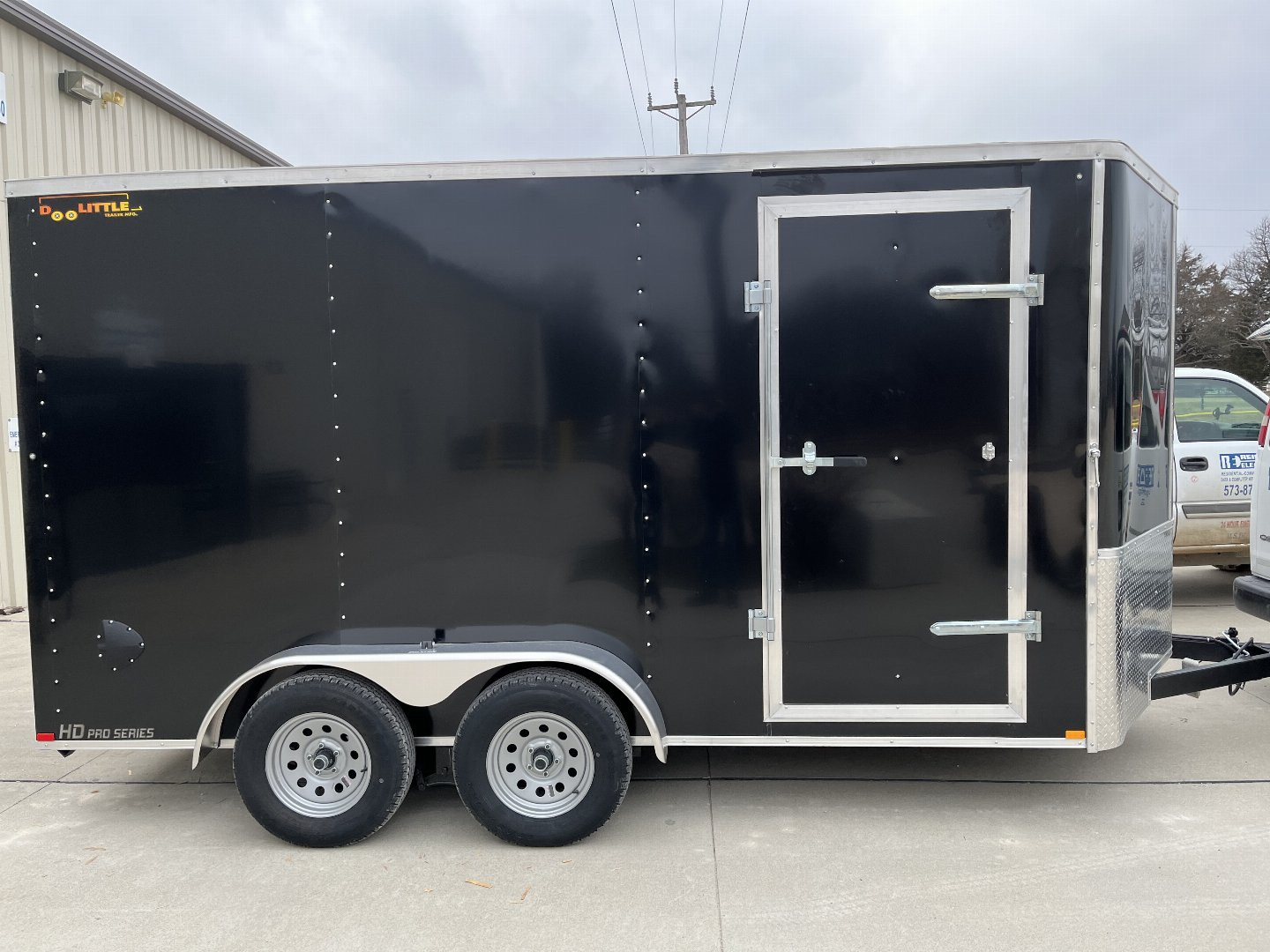 New 2024 Doolittle 7 X 14 Cargo Trailer W/Extended Roof Height