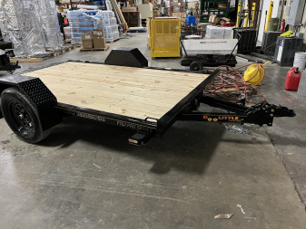 New 2024 72X12 FULL TILT LOW RIDER Utility Trailer