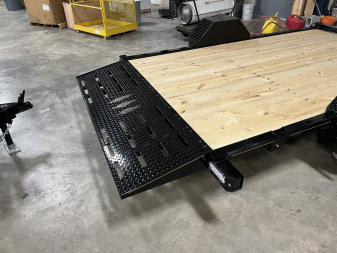 New 2024 72X12 FULL TILT LOW RIDER Utility Trailer
