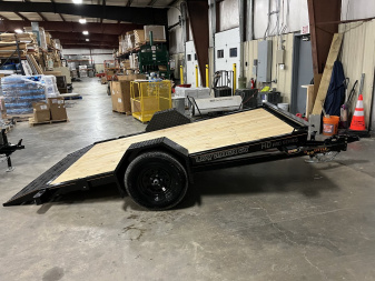 New 2024 72X12 FULL TILT LOW RIDER Utility Trailer