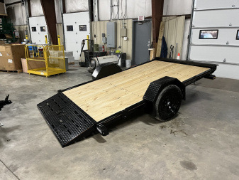 New 2024 72X12 FULL TILT LOW RIDER Utility Trailer
