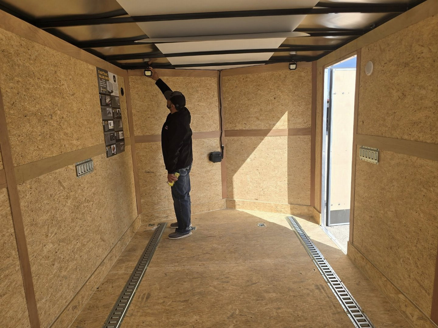 Used 2024 American Cargo Group Toy Hauler Cargo / Enclosed Trailer