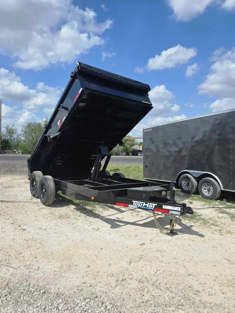New 2025 Top Hat Trailers Dump Trailer