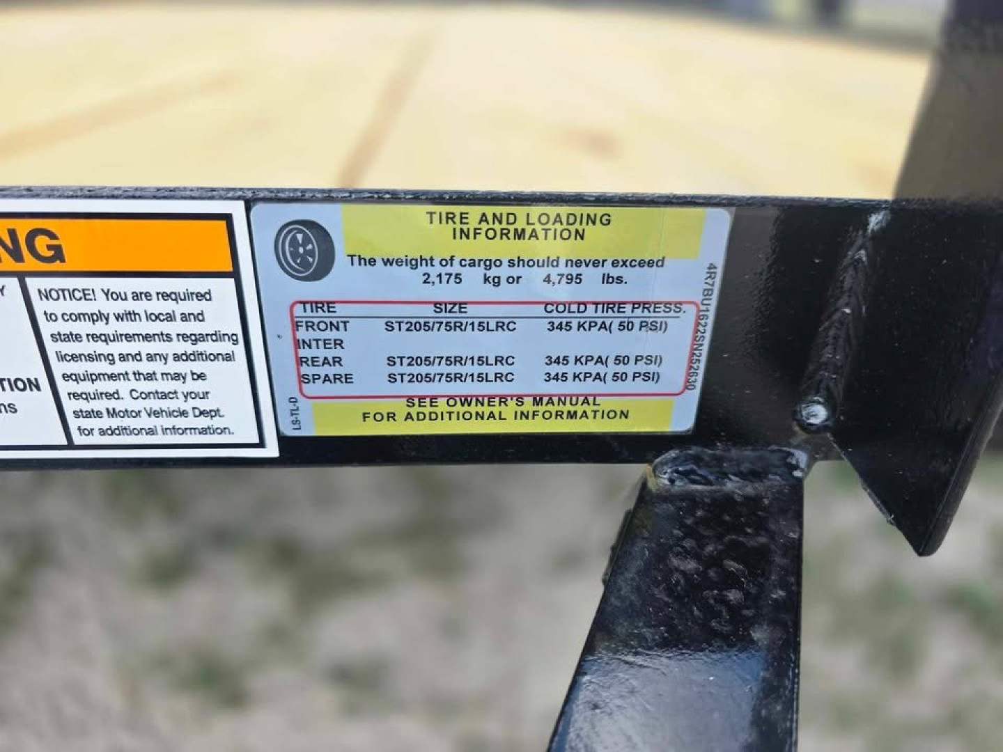 New 2025 Top Hat Trailers Utility Trailer