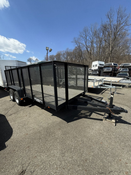 New 2021 Triple Crown Trailers 7X16SD UTILITY Utility Trailer