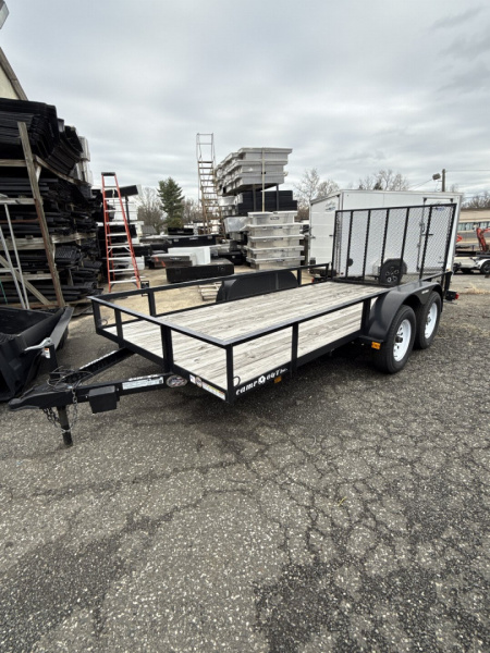 New 2022 Triple Crown Trailers U6X14TBRAKE Utility Trailer