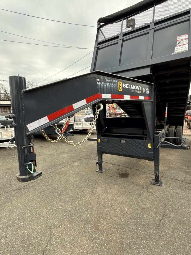 New 2023 Belmont Gooseneck Dump Trailer