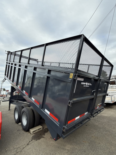 New 2023 Belmont Gooseneck Dump Trailer