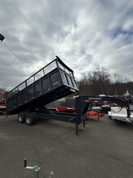 New 2023 Belmont Gooseneck Dump Trailer