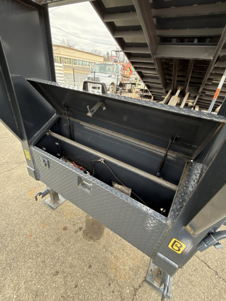New 2023 Belmont Gooseneck Dump Trailer