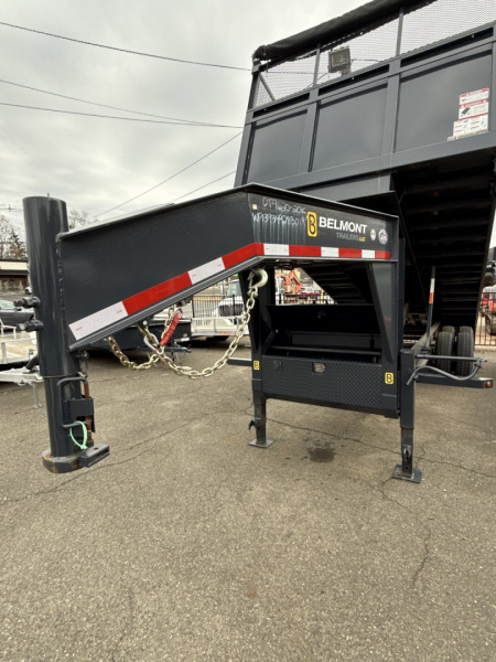 New 2023 Belmont Gooseneck Dump Trailer