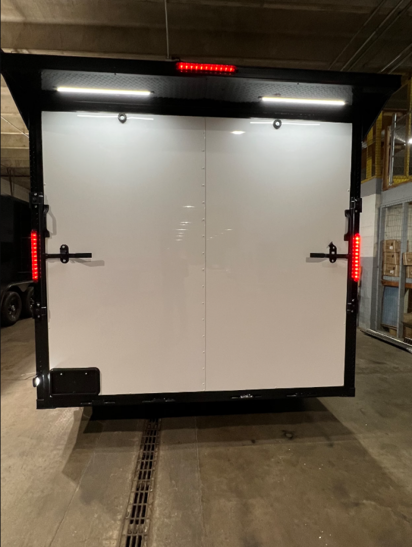 New 2025 D&A 8.5x16 TA2 White Cargo / Enclosed Trailer