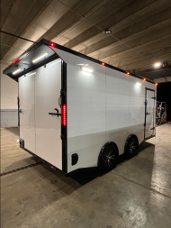 New 2025 D&A 8.5x16 TA2 White Cargo / Enclosed Trailer