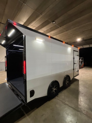 New 2025 D&A 8.5x16 TA2 White Cargo / Enclosed Trailer