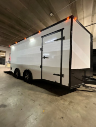 New 2025 D&A 8.5x16 TA2 White Cargo / Enclosed Trailer