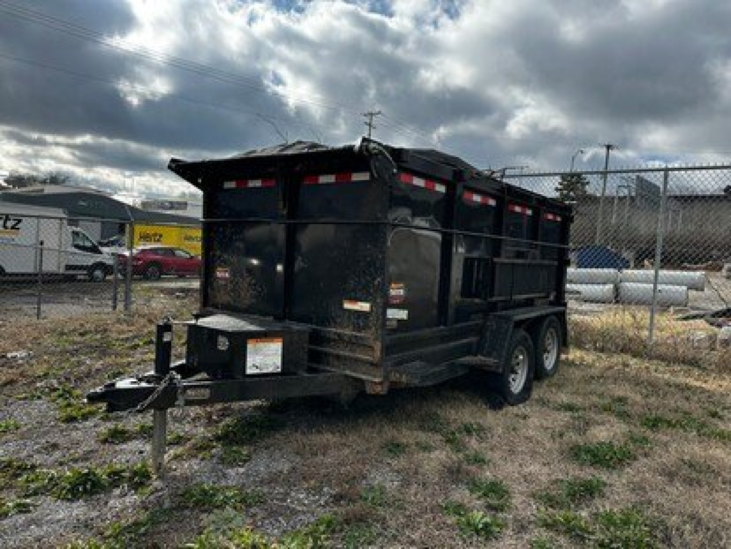 New 2025 D&A 7x14 Dump Trailer