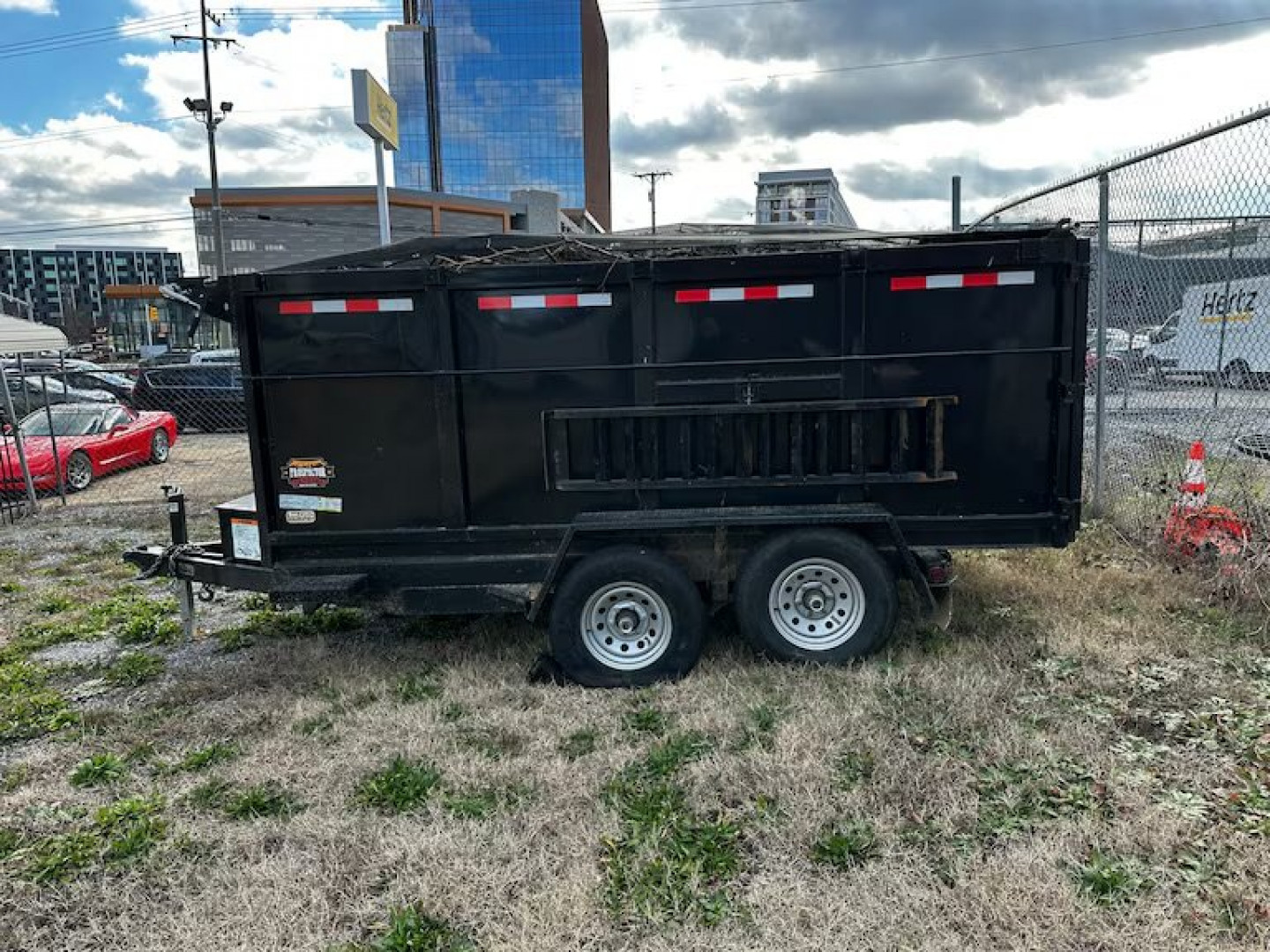 New 2025 D&A 7x14 Dump Trailer