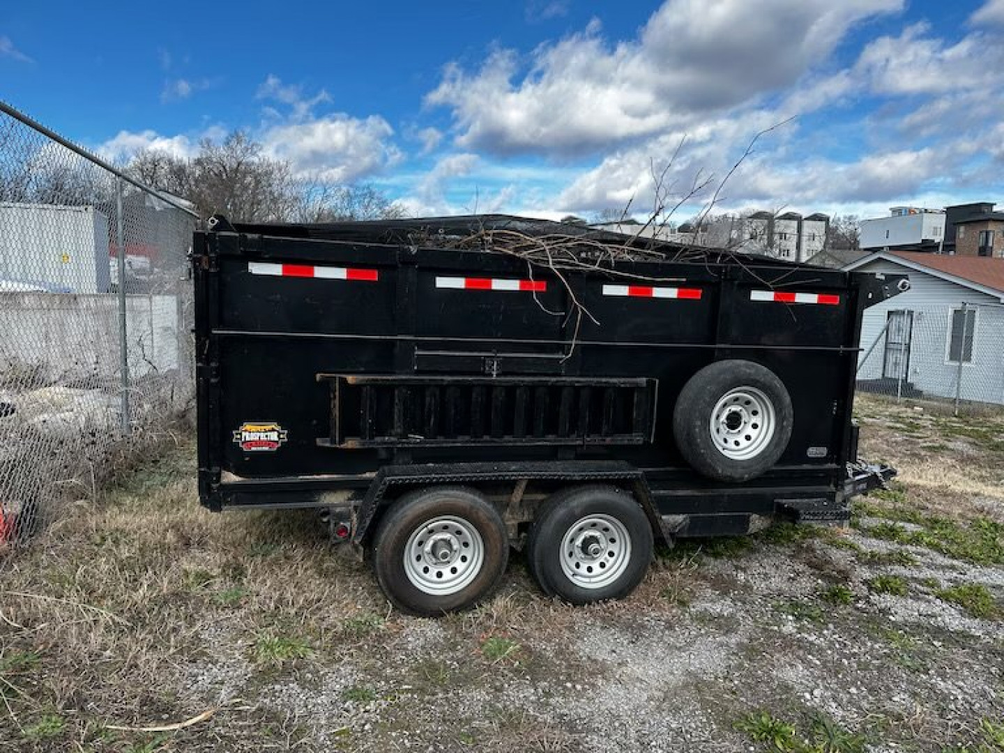 New 2025 D&A 7x14 Dump Trailer
