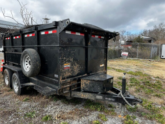 New 2025 D&A 7x14 Dump Trailer