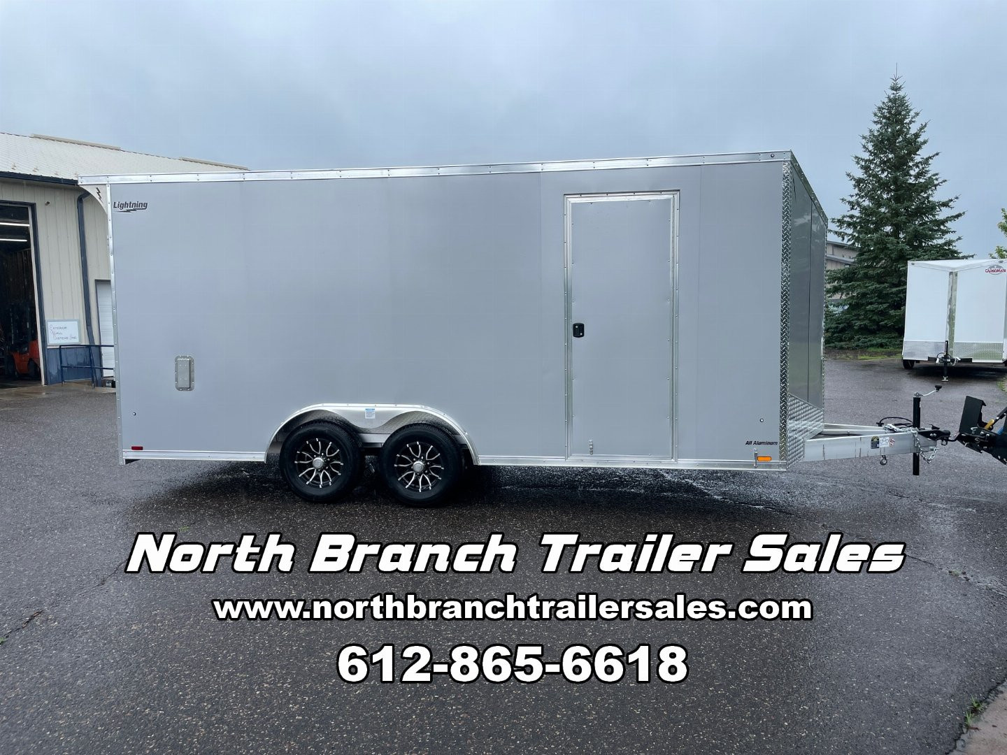 New 2025 Lightning Trailers LTFCH818TA3 Car / Racing Trailer