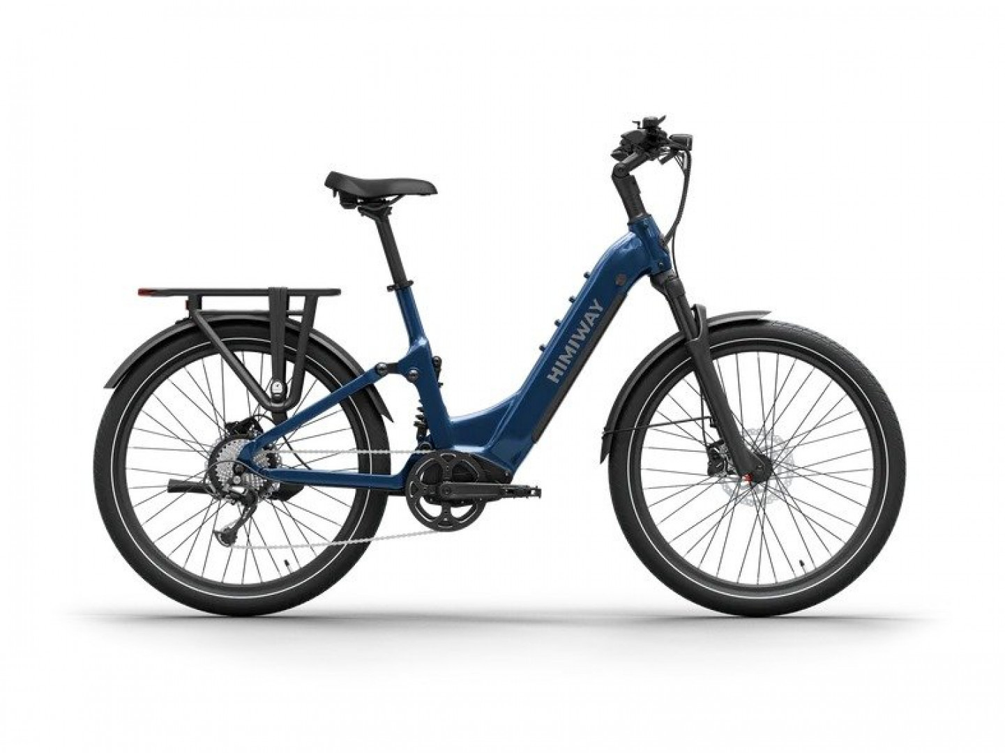 New 2025 Himiway A7 2.0 Blue Electric Bicycle