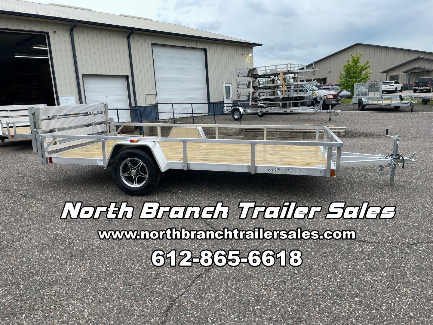 New 2025 Rance Aluminum Trailers 6.5x14 Utility Trailer