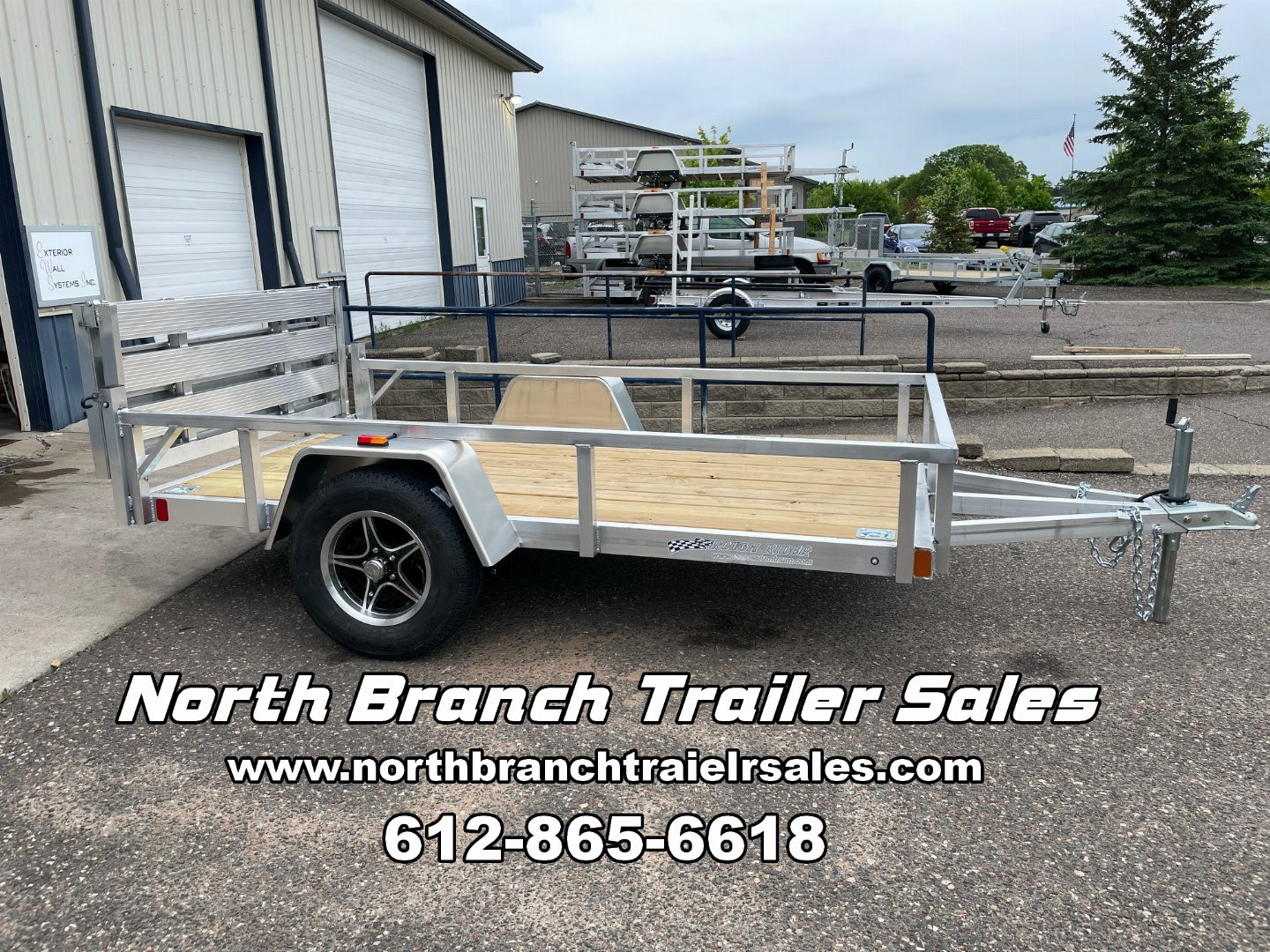 New 2025 Rance Aluminum Trailers 5.5 x 10 Utility Trailer