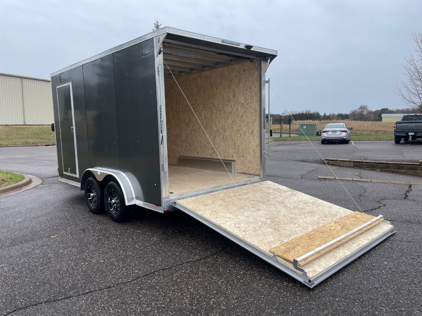 New 2025 Lightning Trailers LTF714TA2 7.5 Cargo / Enclosed Trailer
