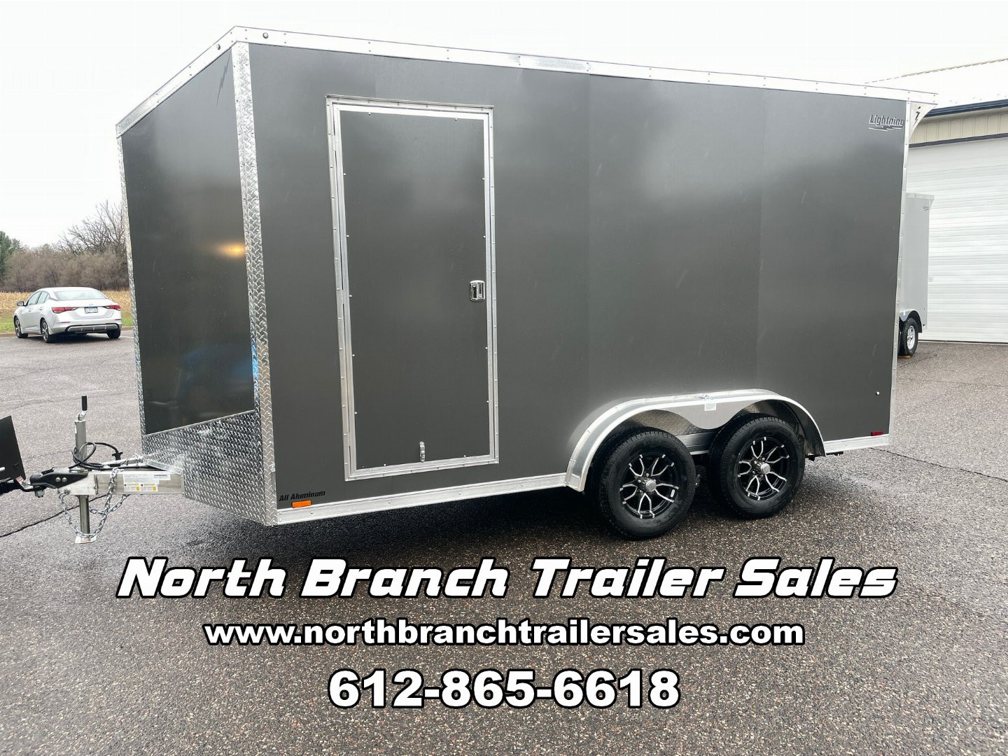 New 2025 Lightning Trailers LTF714TA2 7.5 Cargo / Enclosed Trailer