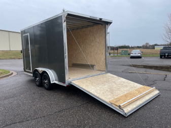 New 2025 Lightning Trailers LTF714TA2 7.5 Cargo / Enclosed Trailer