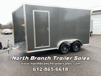 New 2025 Lightning Trailers LTF714TA2 7.5 Cargo / Enclosed Trailer