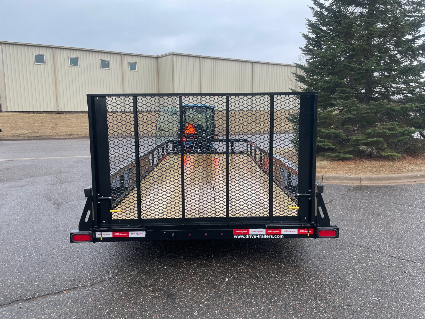 New 2026 Drive 7 x 18 Tandem Utility Trailer With 5200 Pound Axles