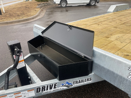 New 2026 Drive 22 ft Galvanized Equipment Trailer