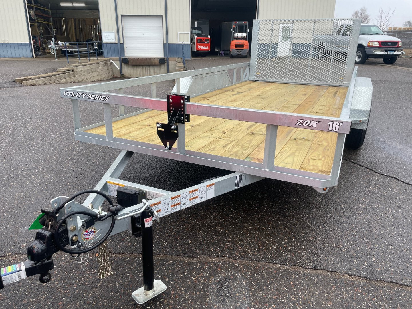 New 2026 Drive 7 x 16 Tandem Axle Utility Trailer