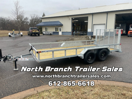 New 2026 Drive 7 x 16 Tandem Axle Utility Trailer