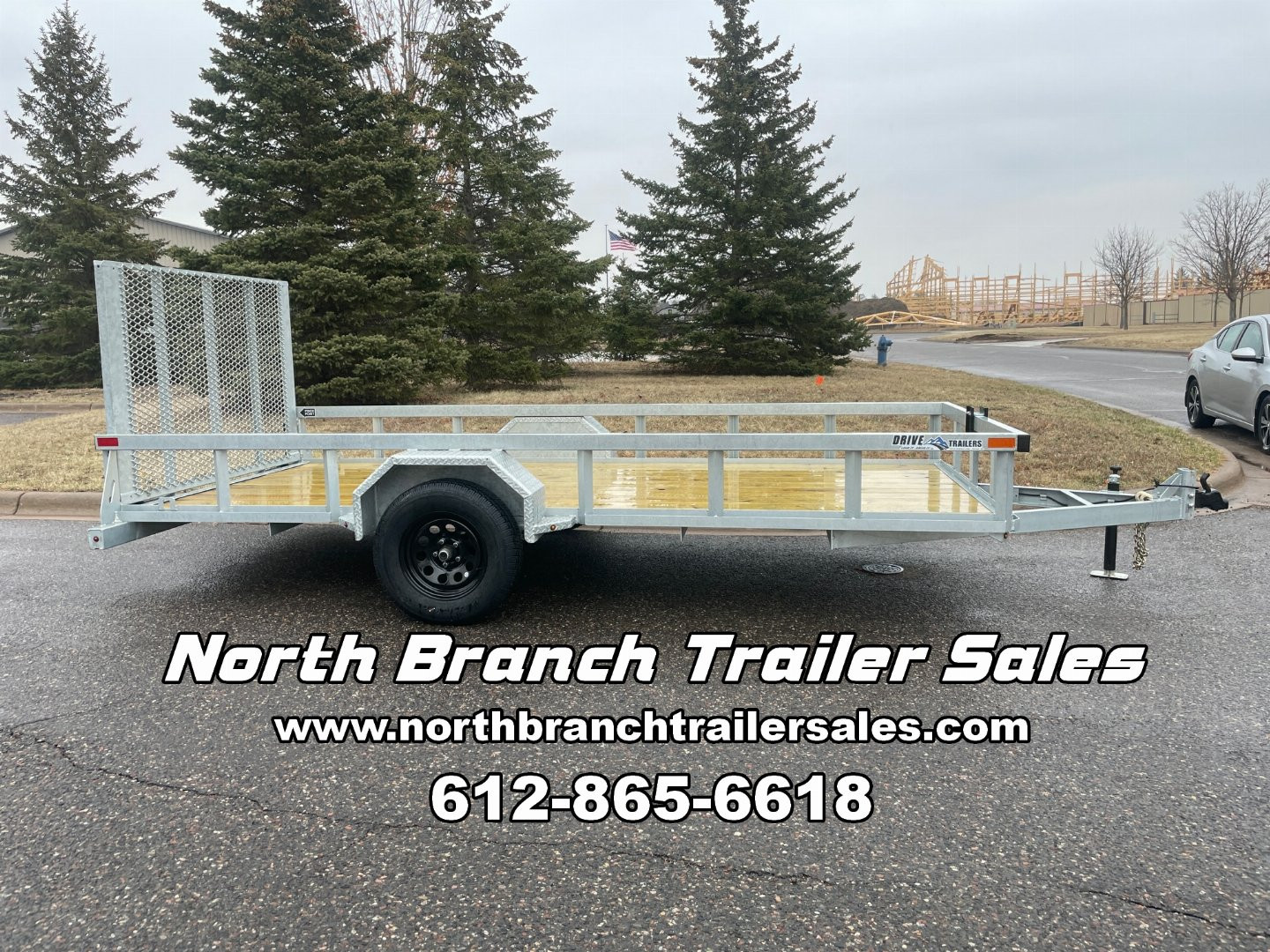 New 2026 Drive 6 x 14 Utility Trailer