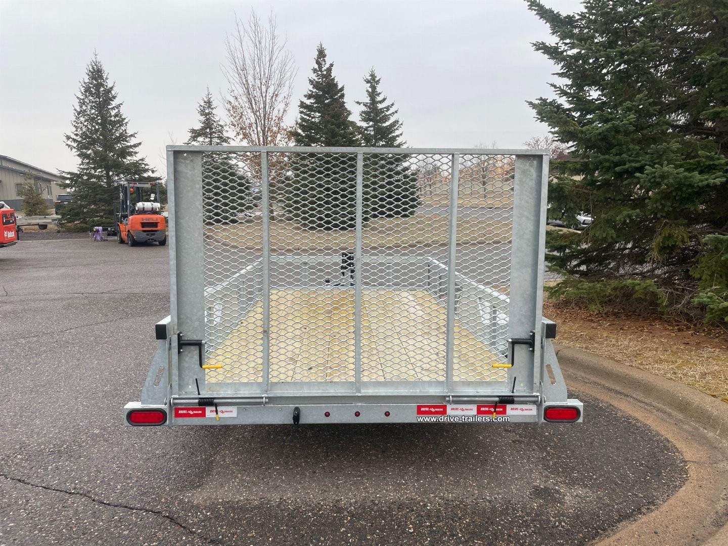 New 2026 Drive 6 x 12 Galvanized Steel Utility Trailer