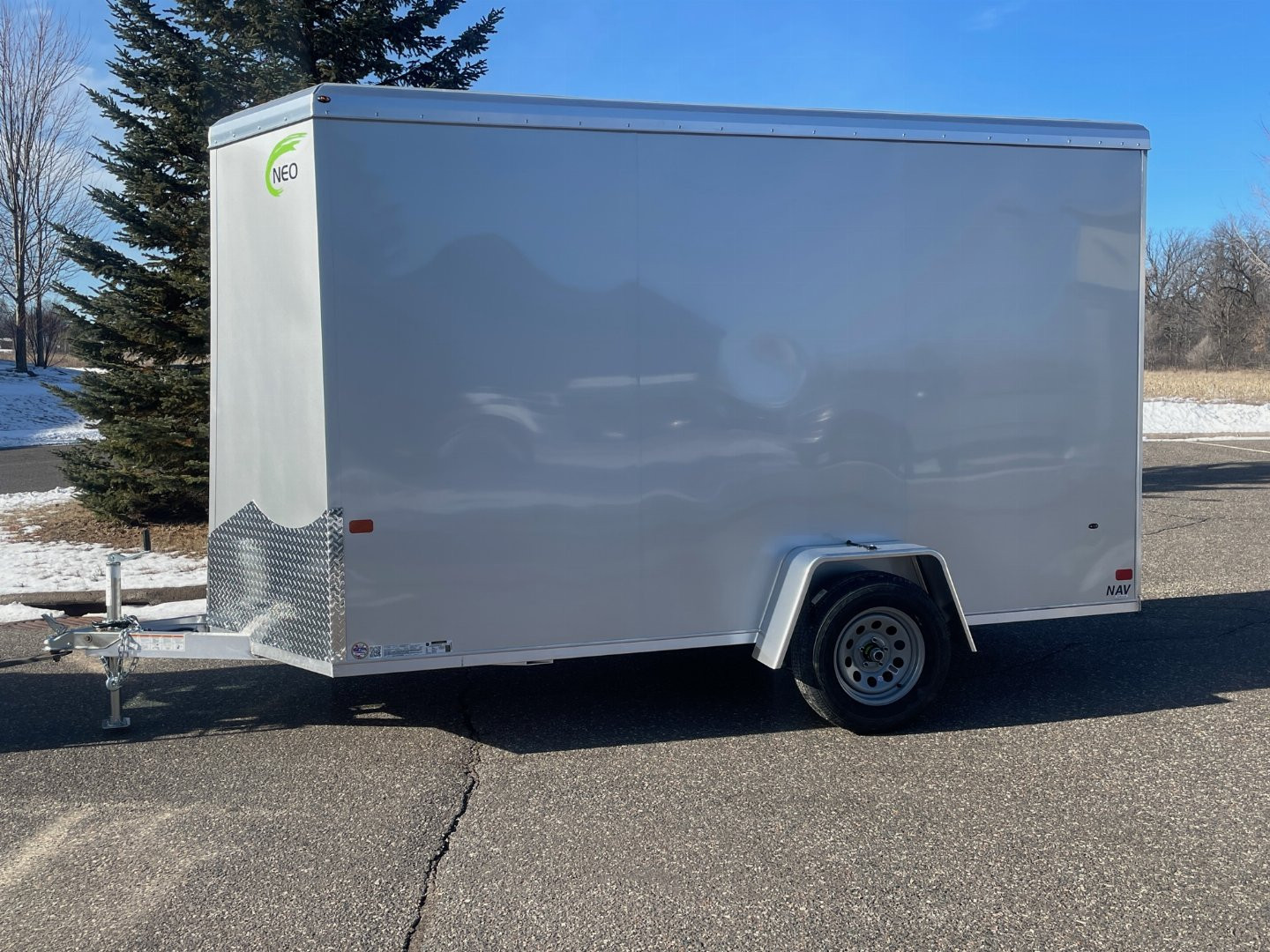 New 2025 NEO Trailers NAV126SR12 Cargo / Enclosed Trailer