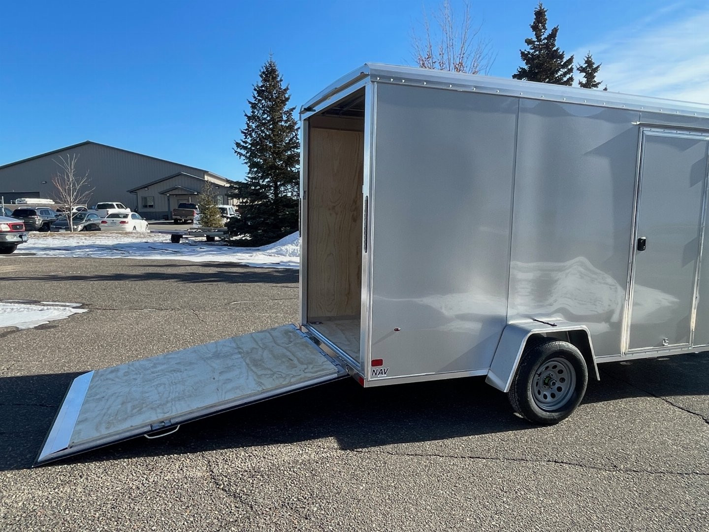 New 2025 NEO Trailers NAV126SR12 Cargo / Enclosed Trailer