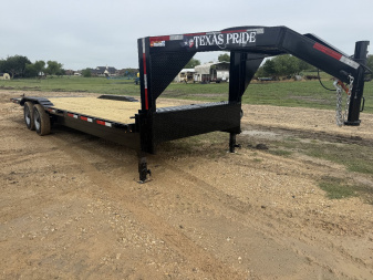 New 2025 Texas Pride Trailers GT817820KGN Tilt Trailer