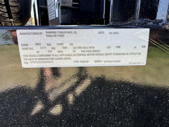 New 2025 Diamond T 8322SKP1406TD Tilt Trailer