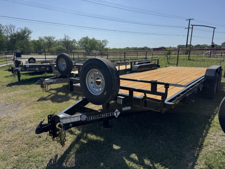 New 2025 Diamond T 8320SKP1406TD Tilt Trailer