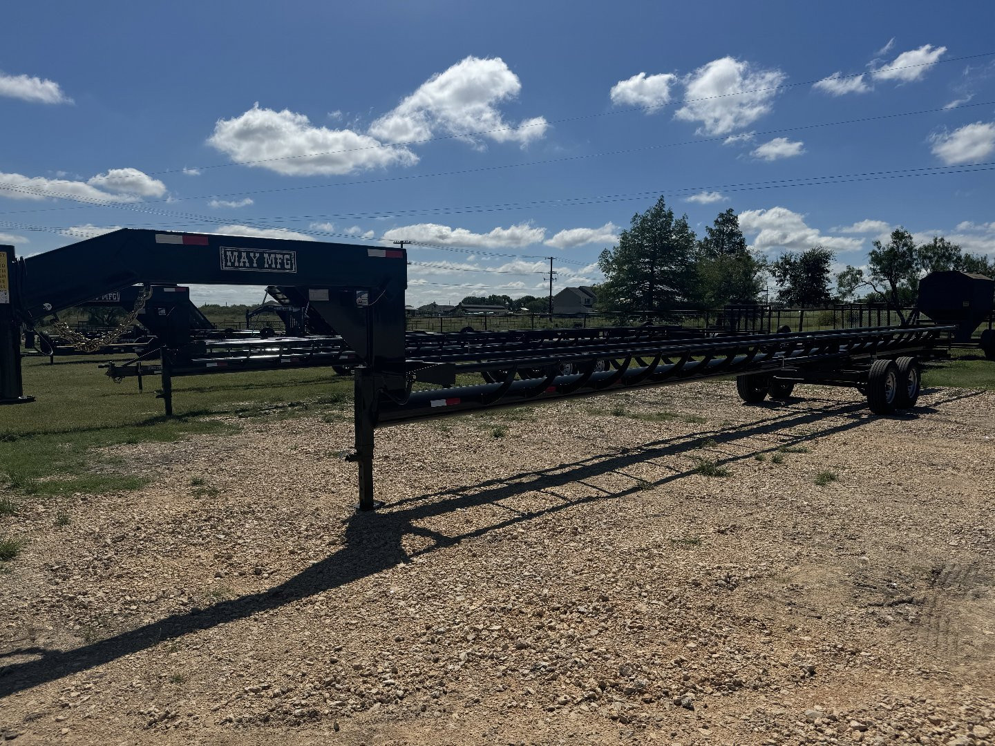 New 2025 May Trailer Manufacturing 42HAY-1 Hay Trailer